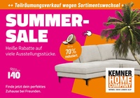 KEMNER HOME COMPANY Prospekt - Summer-Sale