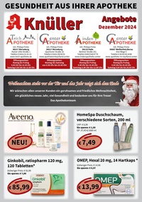 Center - Apotheke Merseburg Prospekt - Knüllerangebot Dezember 2024