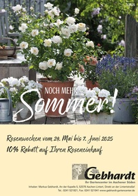 Blumen Gebhardt Prospekt - Angebote ab 26.05.