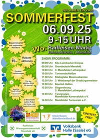 Raiffeisen-Markt Prospekt - Sommerfest Mansfeld