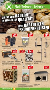 Raiffeisen-Markt Prospekt - Neue Kartoffeln zu Sonderpreisen