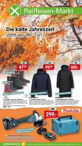 Raiffeisen-Markt Prospekt - Die kalte Jahreszeit steht vor der Tür!