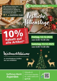 Raiffeisen-Markt Prospekt - Angebote ab 06.12.