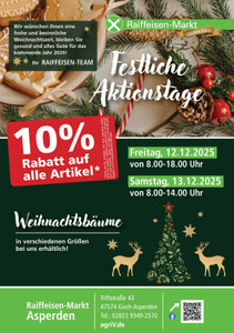 Raiffeisen-Markt Prospekt - Angebote ab 06.12.