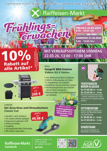 Raiffeisen-Markt Prospekt - Angebote ab 14.03.