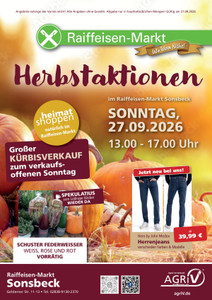 Raiffeisen-Markt Prospekt - Angebote ab 19.09.