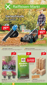 Raiffeisen-Markt Prospekt - Gartenfreude im Herbst