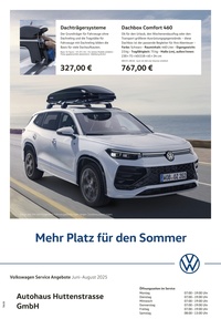 Autohaus Huttenstraße Prospekt - AH Huttenstraße - Mehr Zeit im Sommer