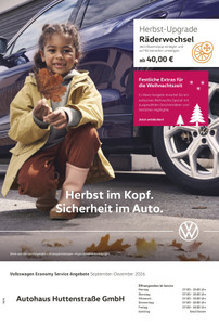 Autohaus Huttenstraße Prospekt - Autohaus Huttenstraße GmbH 