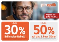 Pro Optik Lahr Prospekt - 1. Brille 30% Rabatt 2. Brille 50% Rabatt