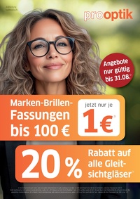 Pro Optik Lahr Prospekt - ;arkenbrillen-Fassungen