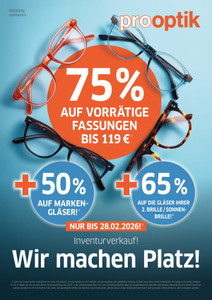 Pro Optik Lahr Prospekt - 75% 