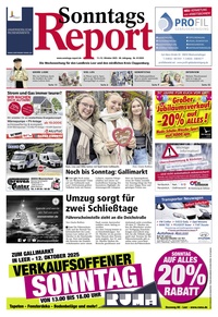 ZGO Prospekt - Sonntags-Report