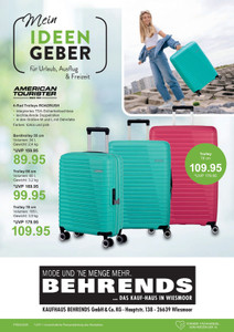 Kaufhaus Behrends Prospekt - Travel + Lederwaren