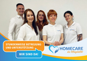 Homecare Prospekt - Wir sind da!