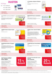 Stifts Apotheke Prospekt - Gutscheine