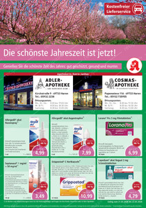 Adler Apotheke Haren Prospekt - Angebote ab 21.03.