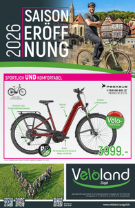 Zügel Zweiradfahrzeuge Prospekt - 2026/10 | Veloland Zügel 