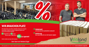 Zügel Zweiradfahrzeuge Prospekt - 2026/36 | Veloland Zügler Lagerverkauf
