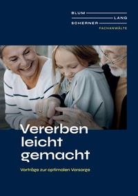 BlumLang Rechtsanwälte Prospekt - Vererben leicht gemacht