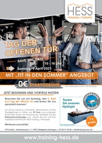 Reha-Zentrum Hess Prospekt - HTT Flyer