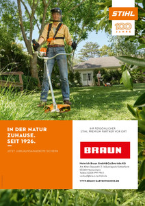 Braun Gartentechnik Prospekt - Braun GmbH & Co. Betriebs KG