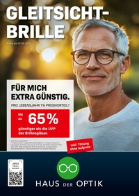 Haus der Optik Prospekt - Gleitsichtbrille