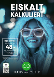 Haus der Optik Prospekt - Eiskalt kalkuliert