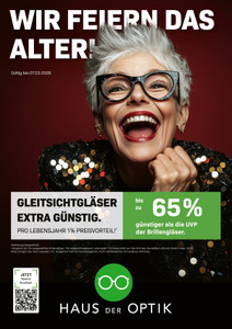 Haus der Optik Prospekt - Wir feiern das Alter!