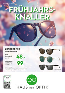 Haus der Optik Prospekt - Frühjahrs-Knaller
