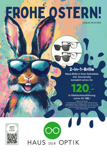 Haus der Optik Prospekt - Frohe Ostern!