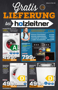 holzleitner Elektrogeräte Prospekt - Holzleitner