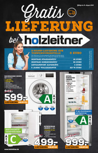 holzleitner Elektrogeräte Prospekt - Holzleitner