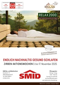 Gebr. Smid Bau- GmbH Prospekt - Relax - gesund schlafen