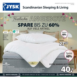 JYSK Prospekt - Festliche Angebote