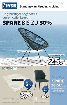 JYSK Prospekt - Spare bis zu 50%