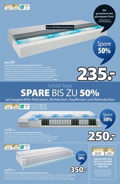 JYSK Prospekt - Spare bis zu 50%