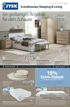 JYSK Prospekt - Ein großartiges Angebot für dein Zuhause