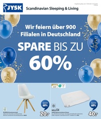JYSK Prospekt - Spare bis zu 60%