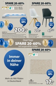 JYSK Prospekt - Spare bis zu 60%