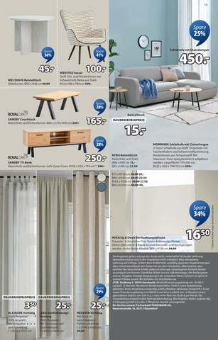 Vorschau des JYSK Prospekts - Möbel, Seite 15