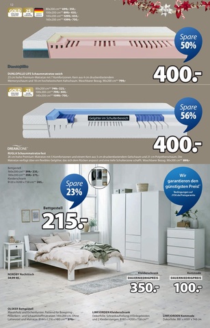 Vorschau des JYSK Prospekts - Möbel, Seite 12