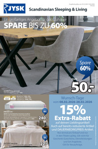 JYSK Prospekt - Ein großartiges Angebot