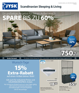 JYSK Prospekt - Ein großartiges Angebot
