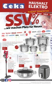 Ceka Prospekt - Haushalt+Elektro-SSV-Preise+Rabatte gültig v. 24.07.-30.07.