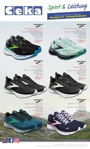 Ceka Prospekt - Sport & Leistung-Preise + Rabatte gültig v. 31.07.-06.08.
