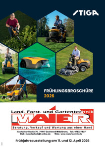 Maier Land- Forst- und Gartentechnik Prospekt - 2026/15 Maier Land-Fort-Garten Stiga