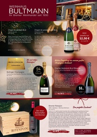 Weinhaus Bultmann Prospekt - Angebote ab 28.11.
