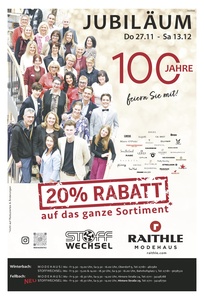 Raithle Modehaus Prospekt - 100JahreRaithle