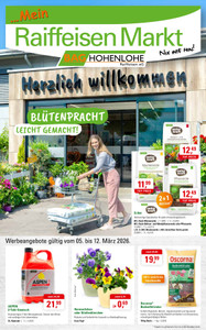 BAG Hohenlohe-Raiffeisen Prospekt - BAG Hohenlohe